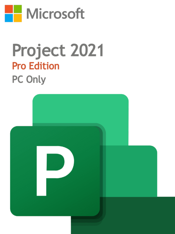 Microsoft Project 2021 Pro Edition for PC